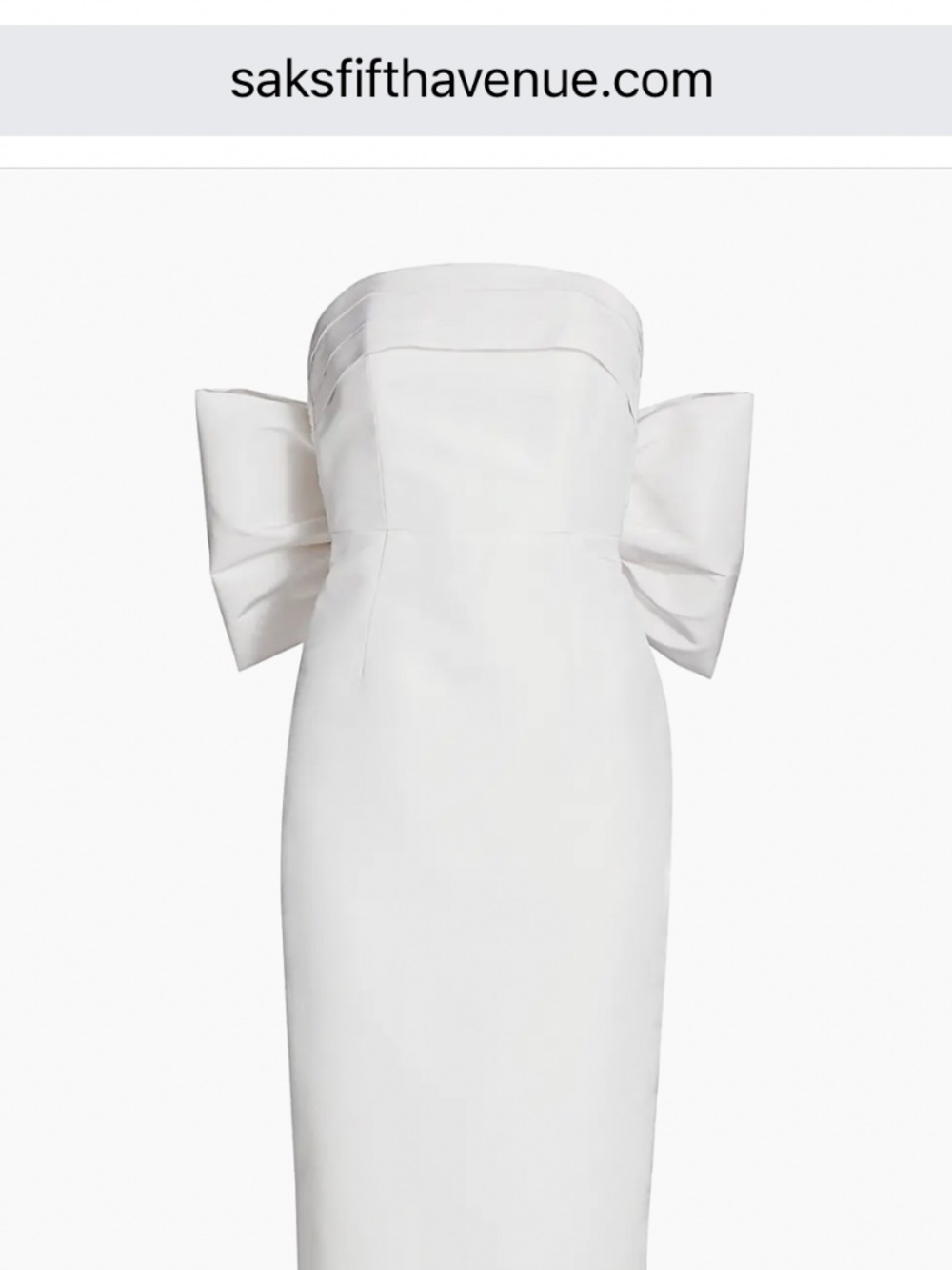 Alexia María  Margaret Bow Silk Dress 8